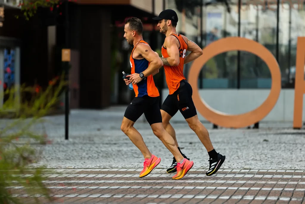 Treino presencial da assessoria de corrida da GPA em Jurerê Internacional