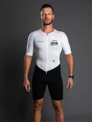 Macaquinho Triathlon Carbon Revolution Com Manga Masculino