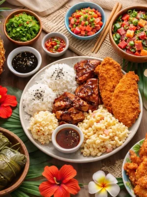Almoço em Kona