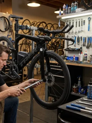 Montagem da bike