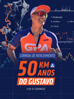 Corrida 50km Revezamento